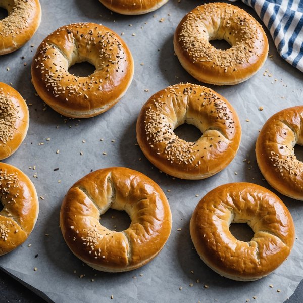 Comment faire des bagels maison avec une croûte dorée et une mie moelleuse?